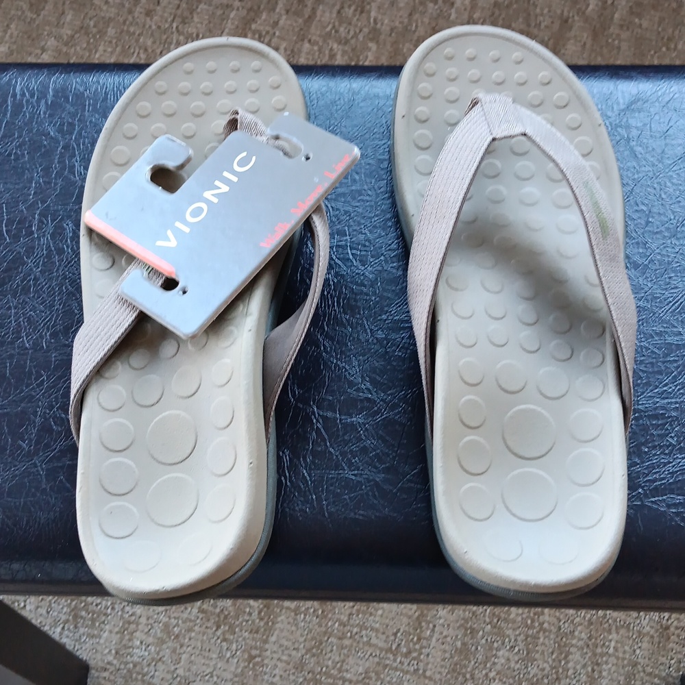 Men's Grey flip flops